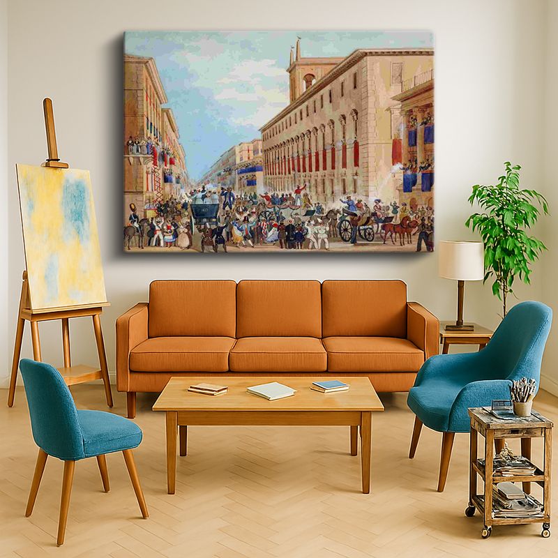 Ressam Kanvas Tablo 461